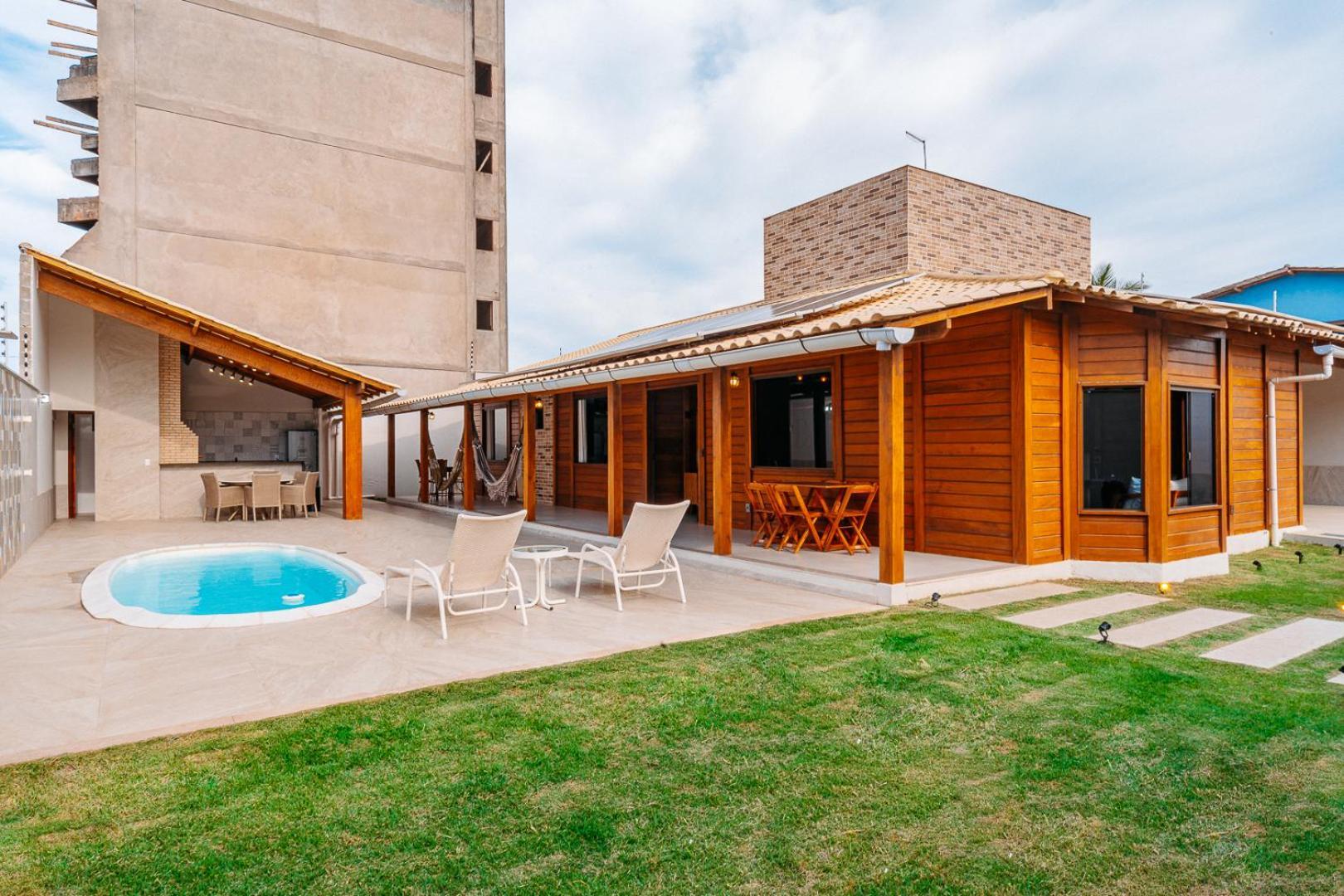 Casadecastelhanos, Quadra Do Mar De Castelhanos, 4 Suites Com Ar, Churrasqueira, Piscina, Hidromassagem, Cozinha Integrada Gourmet Ideal Para Familia E Amigos Anchieta  Kültér fotó