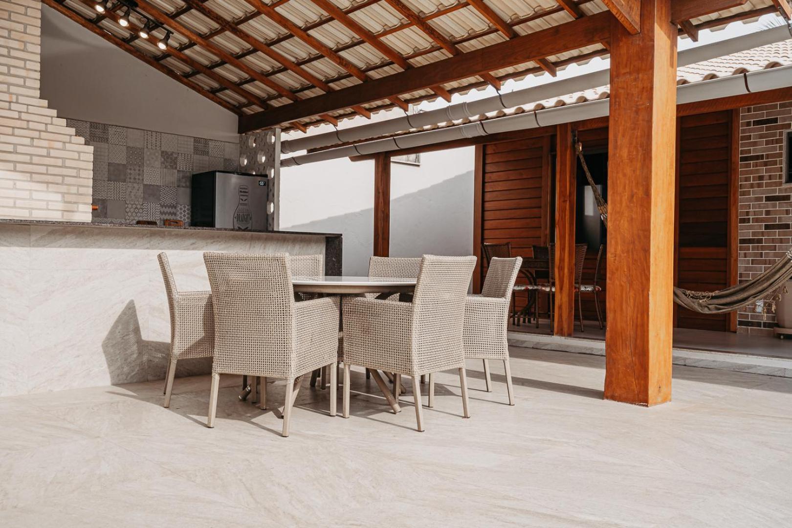 Casadecastelhanos, Quadra Do Mar De Castelhanos, 4 Suites Com Ar, Churrasqueira, Piscina, Hidromassagem, Cozinha Integrada Gourmet Ideal Para Familia E Amigos Anchieta  Kültér fotó
